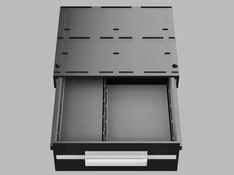 Magnetic Desk Underside Drawer
