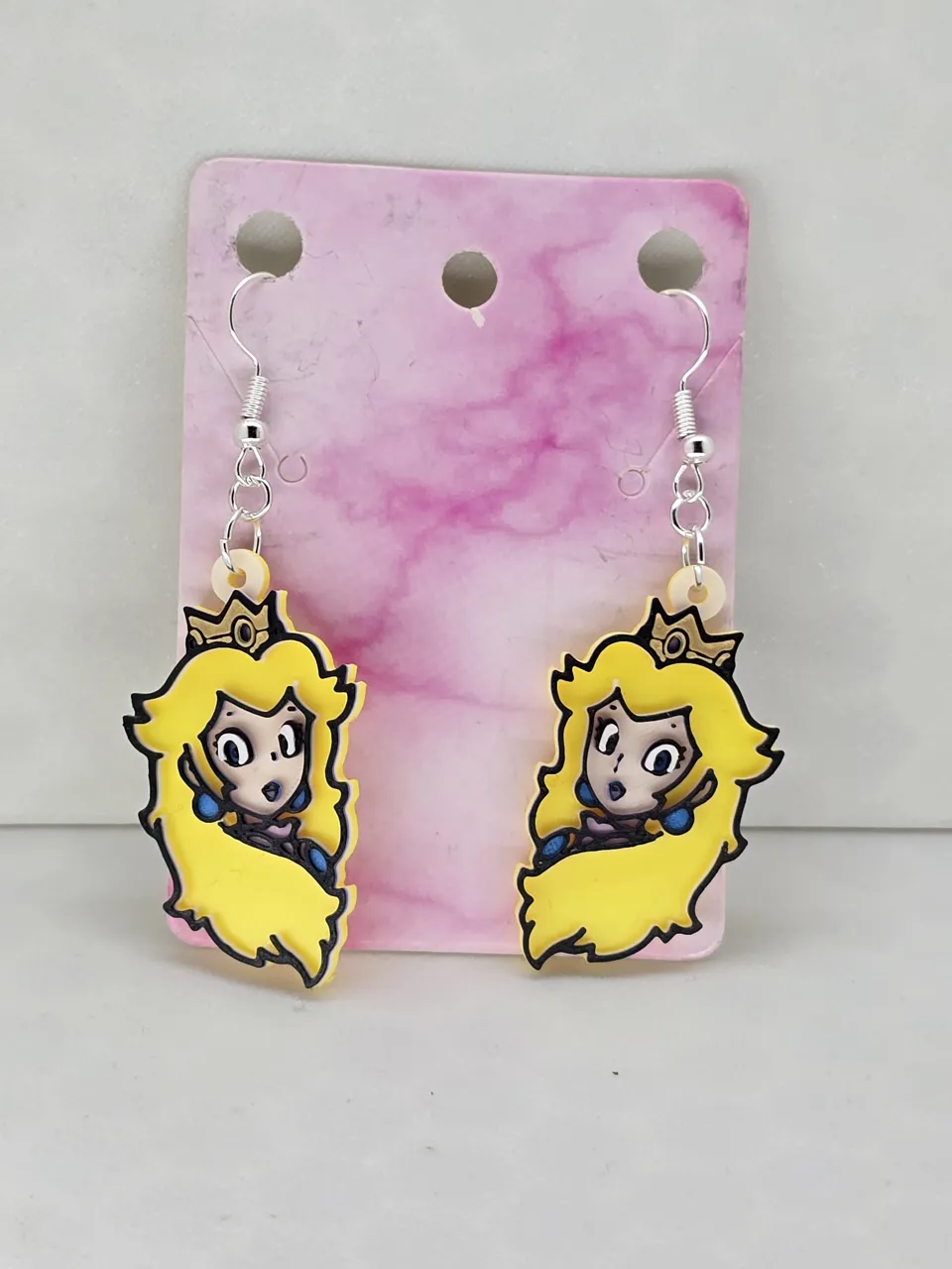 Princess Peach Earrings view 2