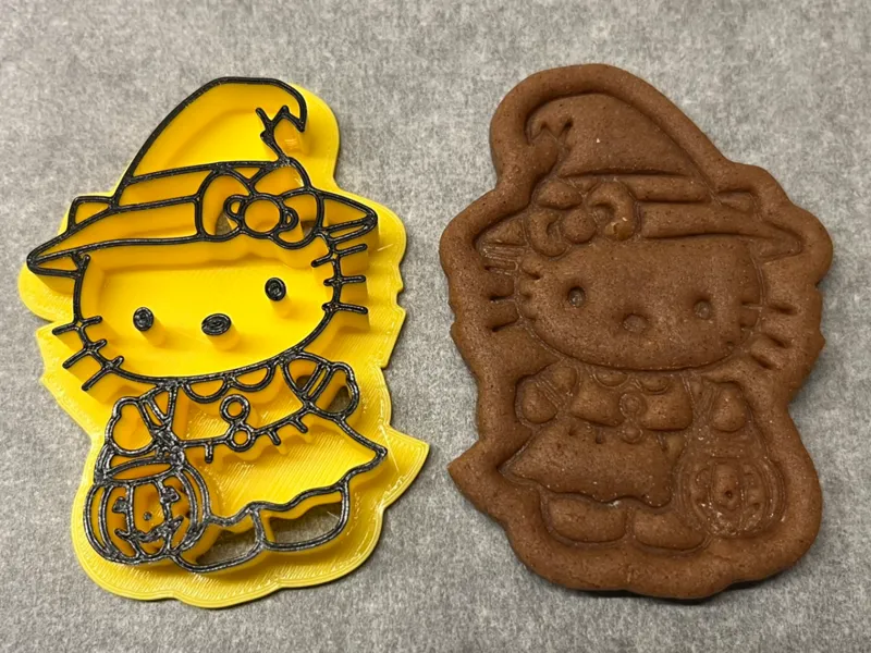 Hello Kitty halloween cookie cutter