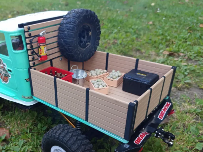 RC truck bed 1:10,1:12 injora chassis