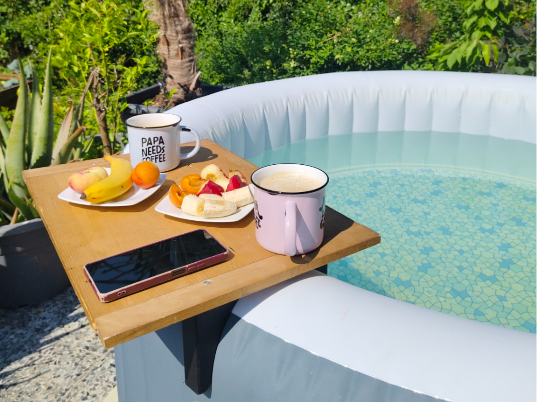 Ablage Abstellbrett für Bestway Lazy-Z-Spa Miami 4