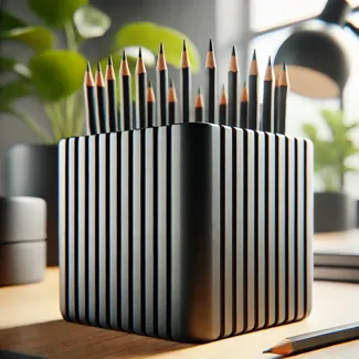 Modern pencil holder