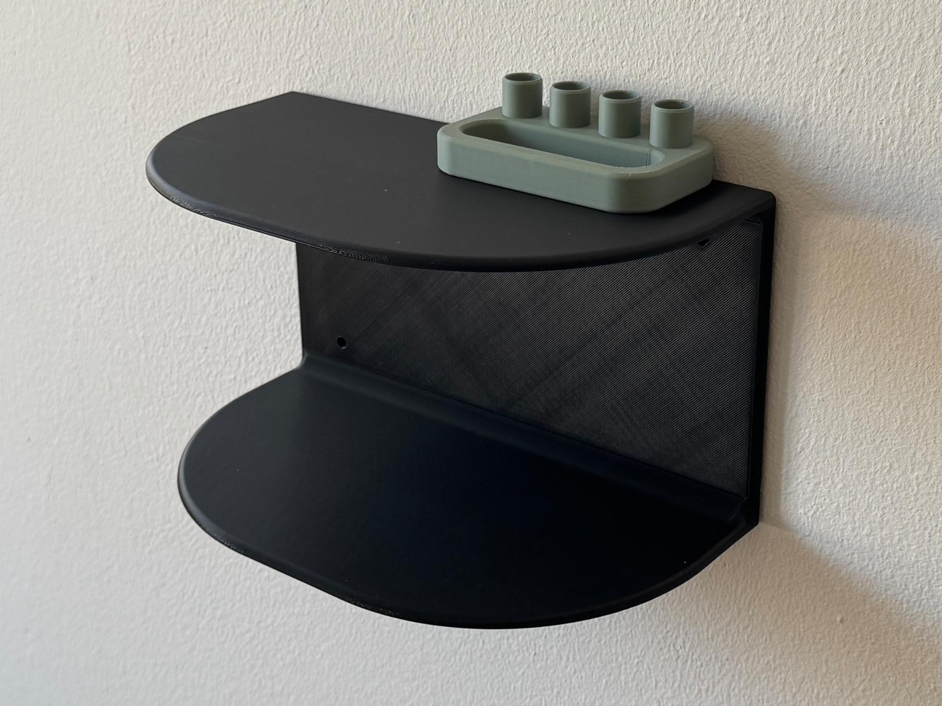 25 cm 2-Tier Wall Shelf 