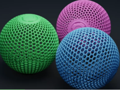 Mini Airless Basketball
