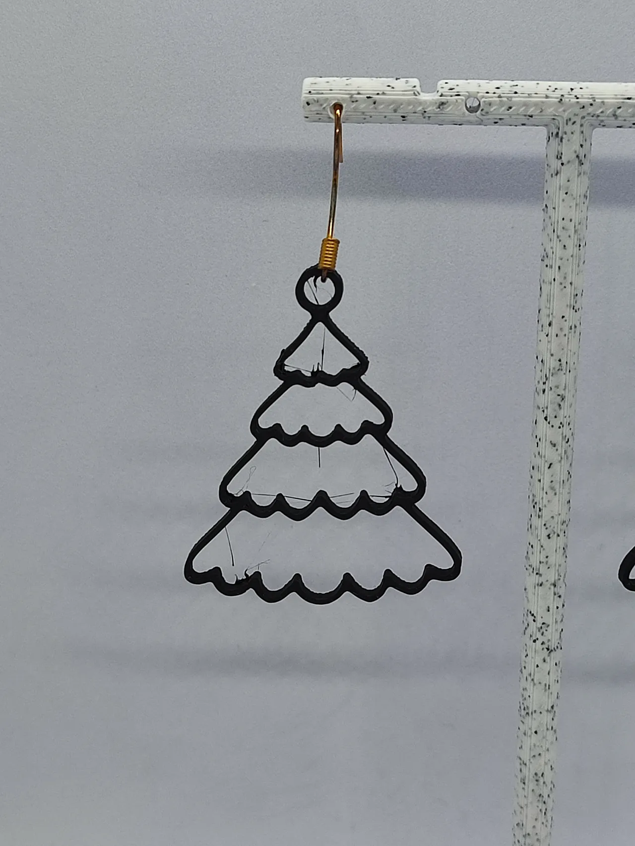 Aretes Navidad Minimal view 4