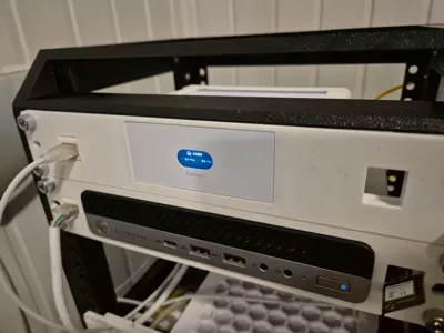 Unifi Express 7 1U 10" rack mount with keystones