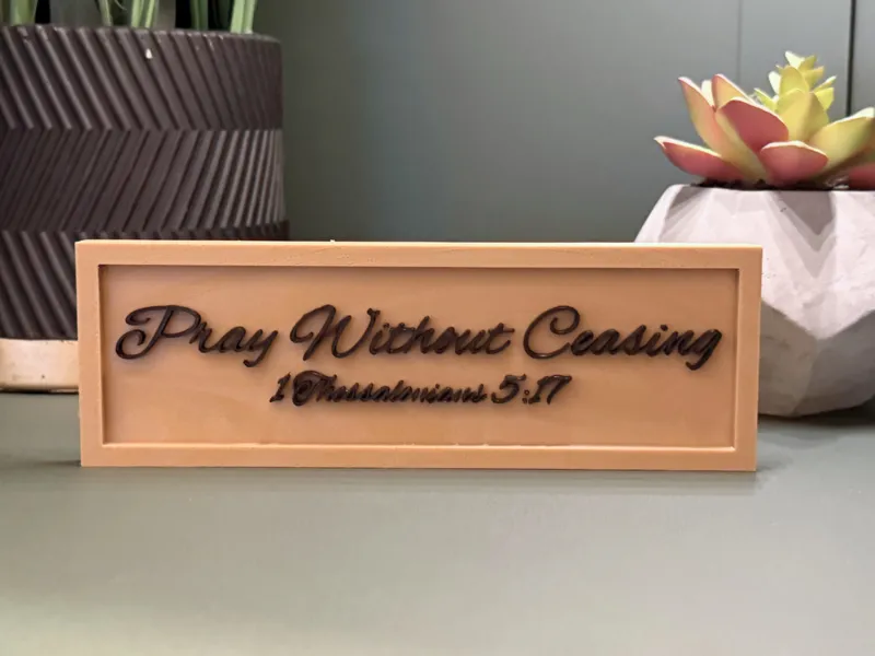 Pray Without Ceasing