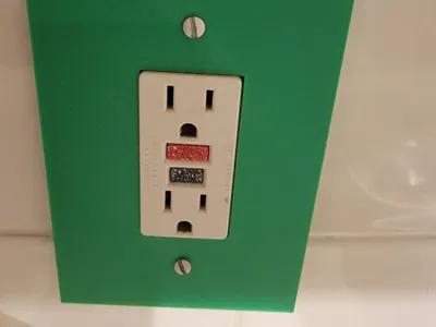 Oversized GFCI Outlet Cover