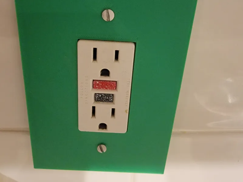 Oversized GFCI Outlet Cover
