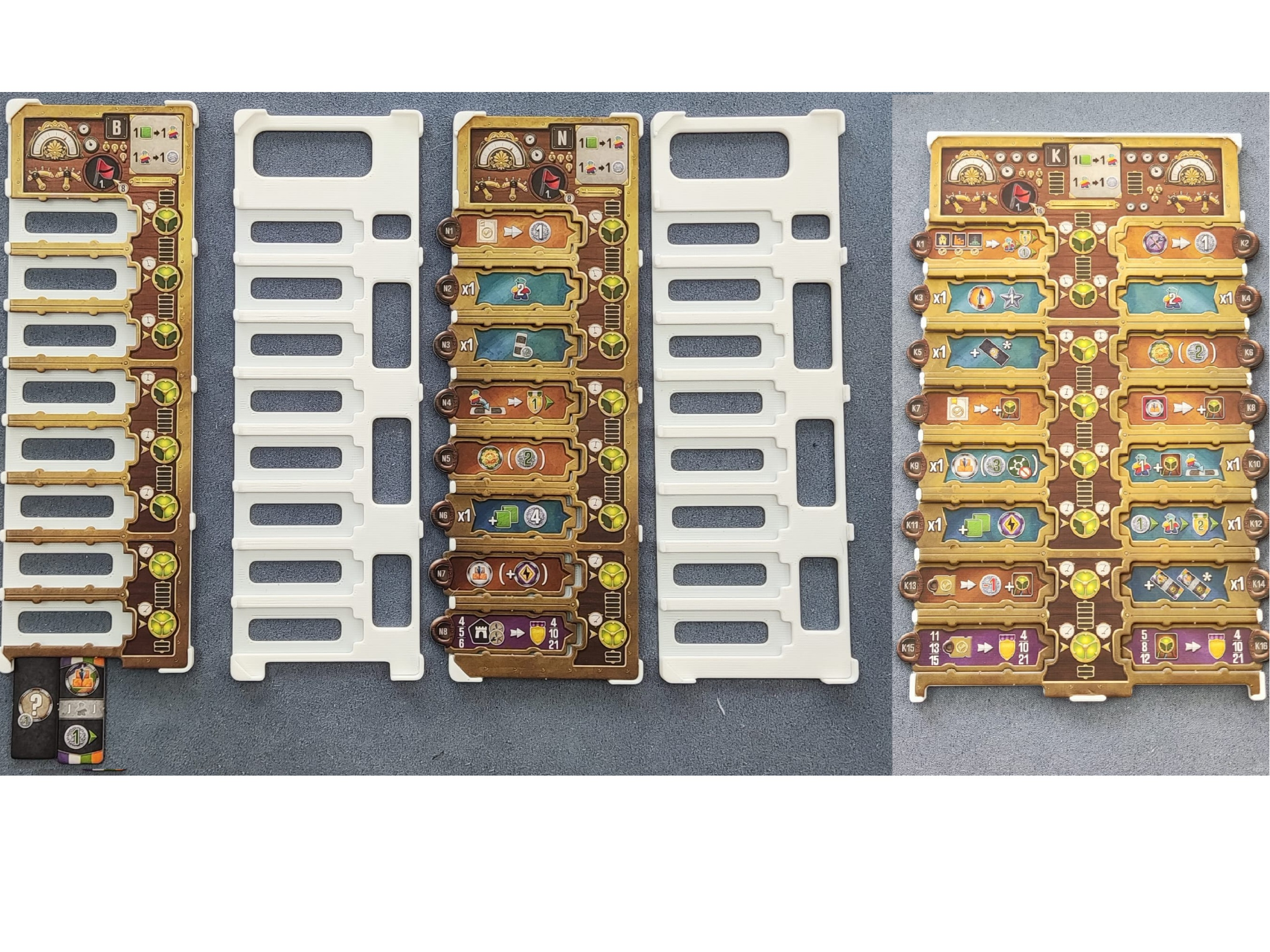 Notched and UnNotched versions Nucleum Experiments