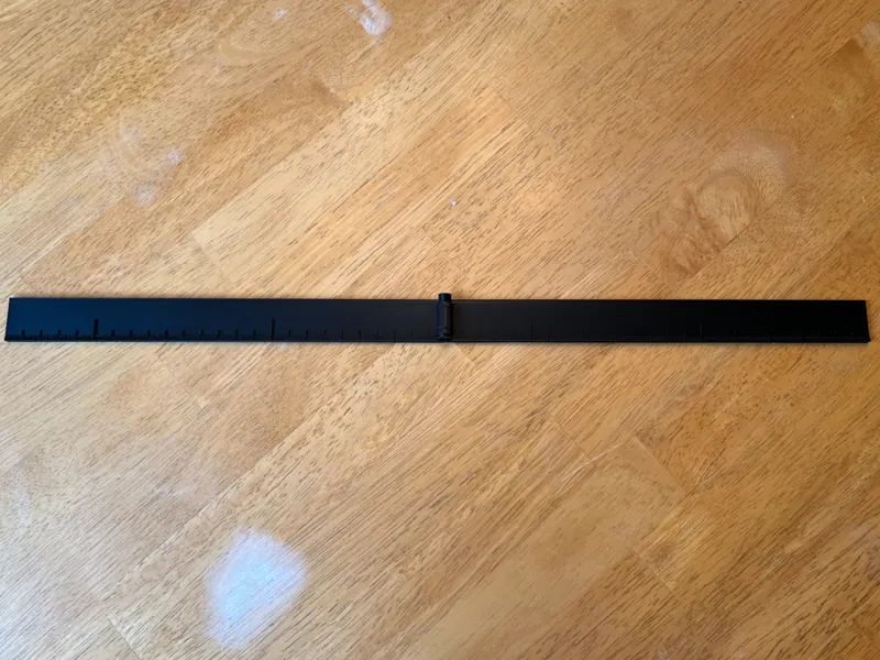 Foldable Ruler Half-Meter