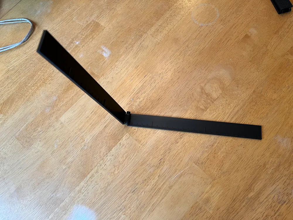 Foldable Ruler Half-Meter - Free 3D Print Model - MakerWorld