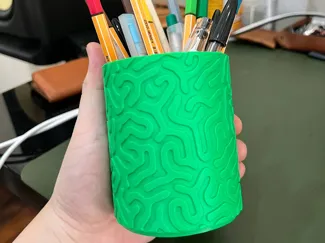 Maze Flow Pen Holder | Multipurpose Storage