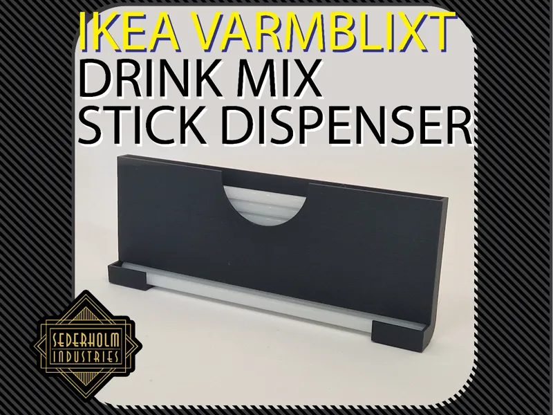 IKEA VARMBLIXT drink mix stick dispenser