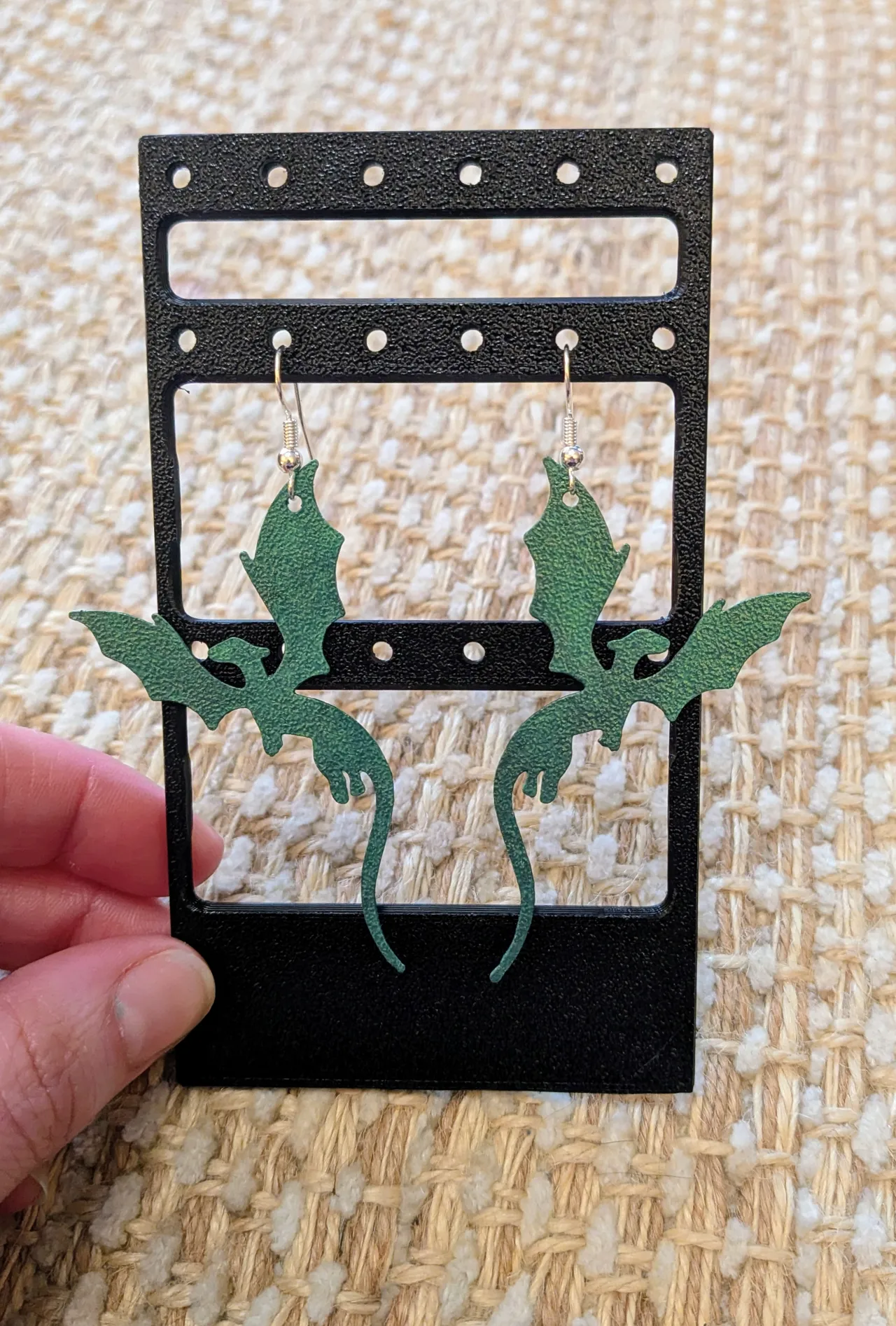 Dragon Earrings view 2