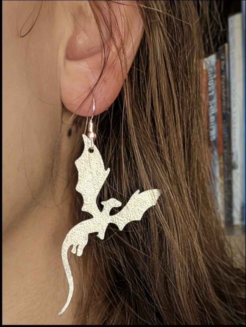 Dragon Earrings view 4