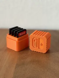 Nitendo Switch Spielecase klein für 4 Spiele - Switch Logo