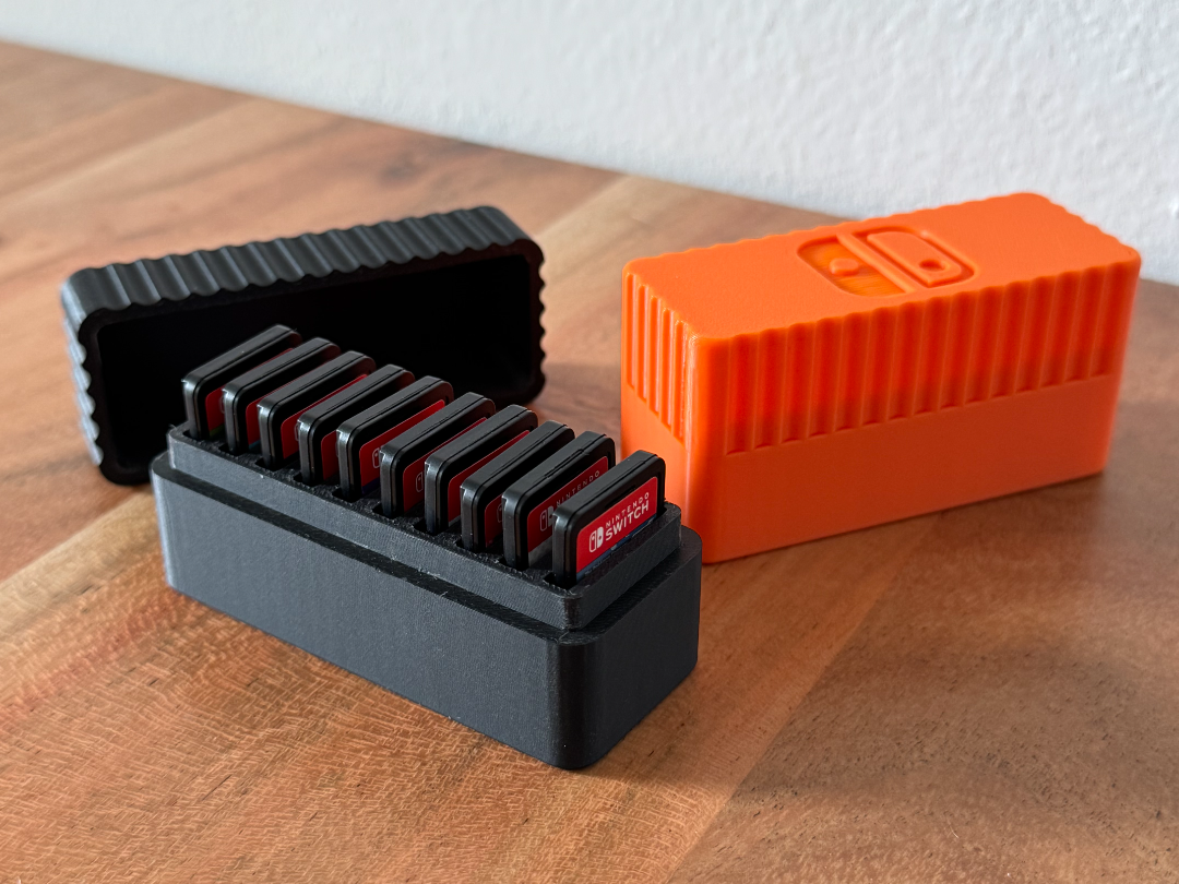 Compact Nintendo Switch Game Case – Holds 10 Games