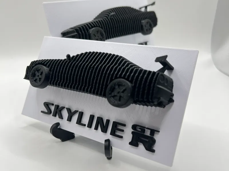 Scultura stratificata SKYLINE R34