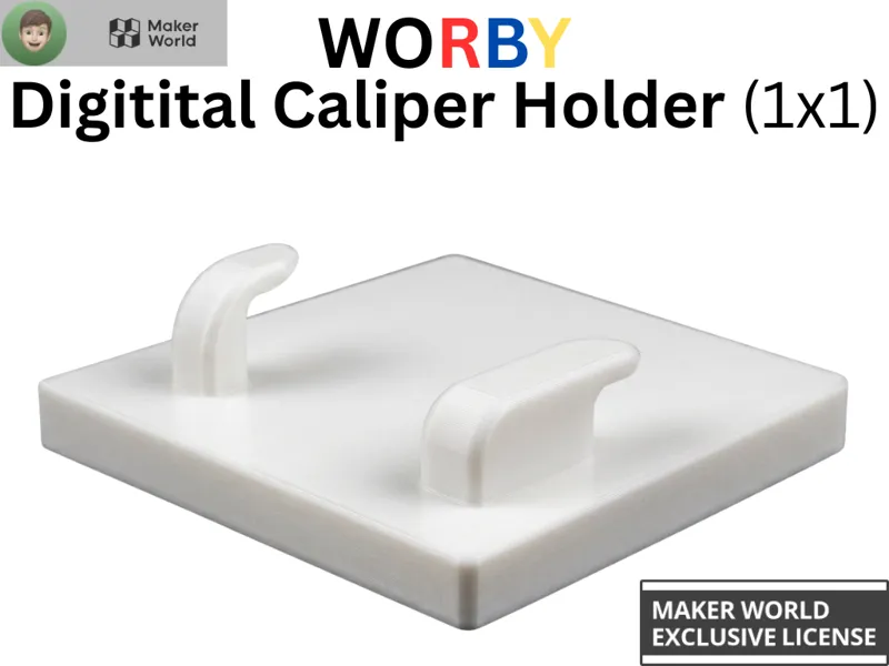 WORBY - Digital Caliper Holder (1x1)
