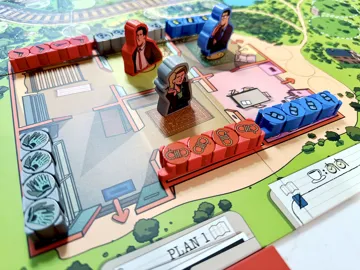 Bandeja organizadora: The Glasgow Train Robbery Board Game Insert — vista de referencia 4