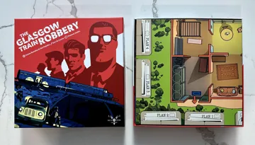 Bandeja organizadora: The Glasgow Train Robbery Board Game Insert — vista de referencia 5