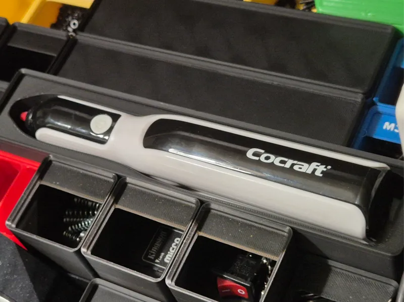 Cocraft HGM hot glue gun gridfinity bin
