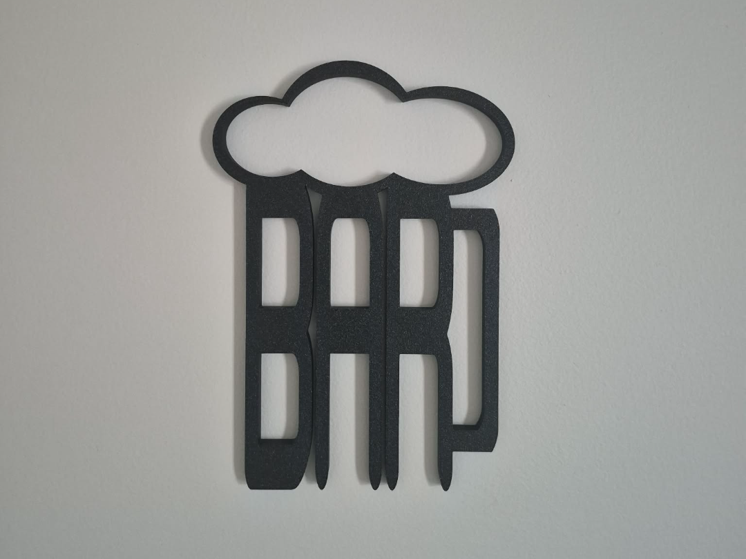 Bar Mug shape wall decor