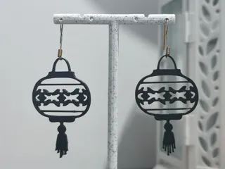 Aretes Linterna de Kioto