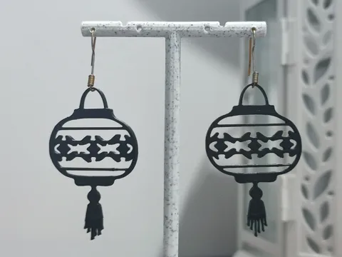 Aretes Linterna de Kioto