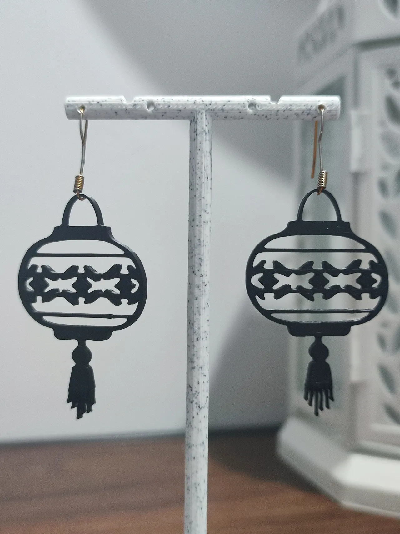 Aretes Linterna de Kioto view 3