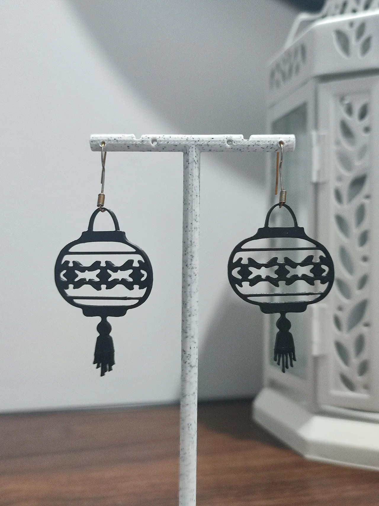 Aretes Linterna de Kioto view 2