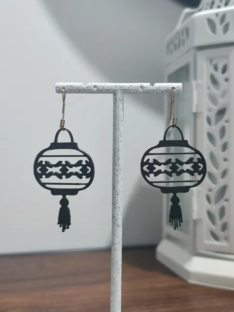 Aretes Linterna de Kioto view 2