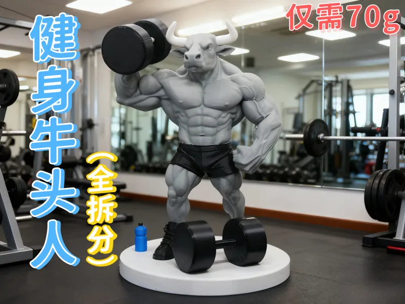 健身牛头人（无需ams已分件）