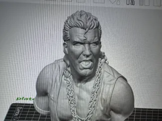 Scott Hall bust Razor Ramon