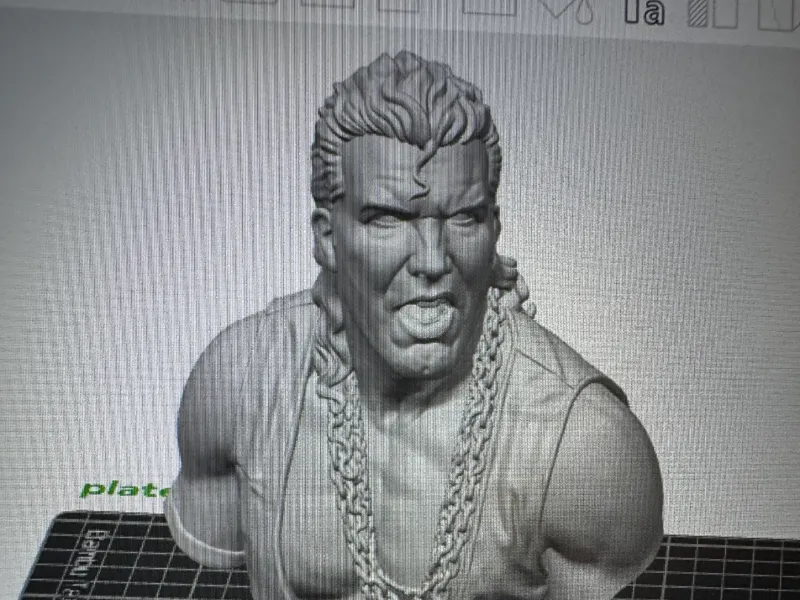 Scott Hall bust Razor Ramon