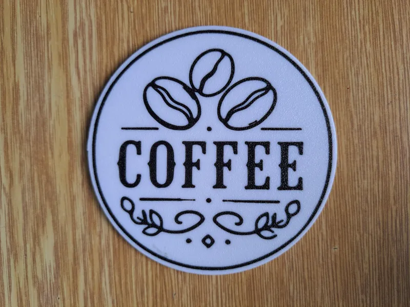 Coffee Bean Coaster #04