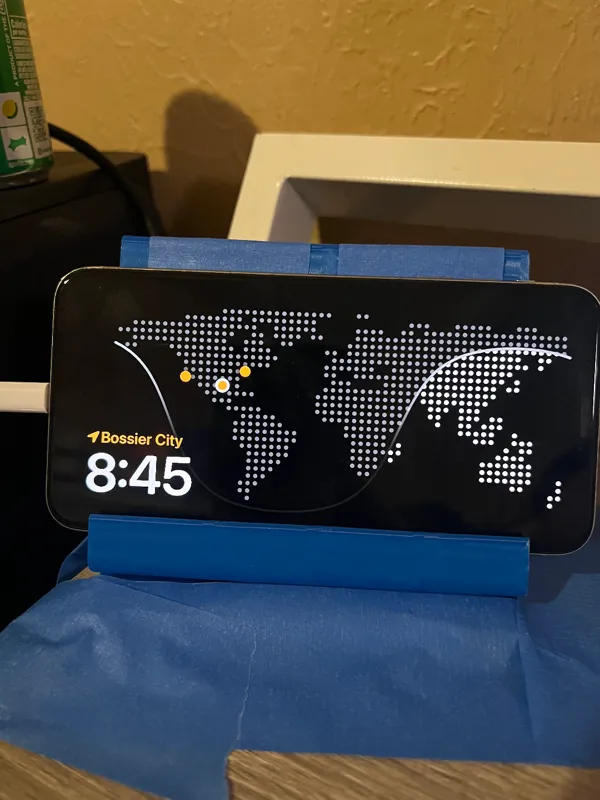 Support téléphone et tablette mode veille