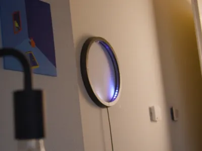 Functional LED clock