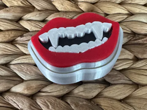 Accesorio para impresora 3D: Vampire Teeth clicker (AMS NEEDED) — referencia de MakerWorld