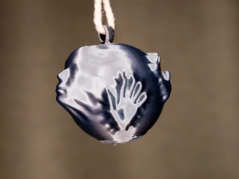 Christmas scary ornament - christmas bauble