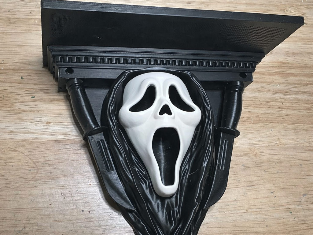 The Scream Shelf / Ghostface inspired shelf 