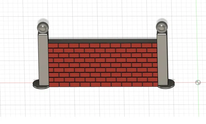 Reit Hürde / Hindernis Mauer