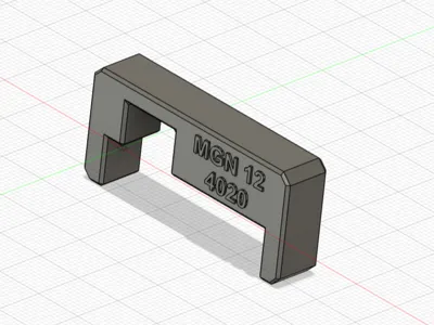 MGN12 Linear Rail Alignment Aid / Jig for 4020