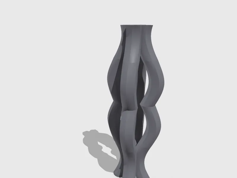 Four-leaf clover vase