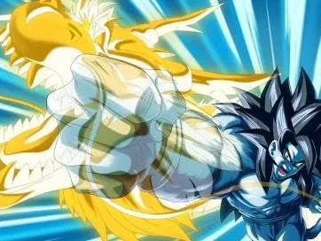 goku ssj4 gt dragon fist hueforge