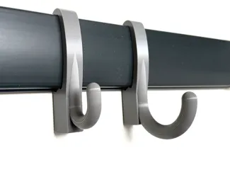 Various sized round hooks for Rubbermaid FastTrack