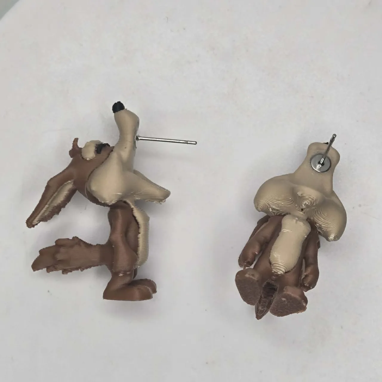Wile E. Coyote Chompers Earrings view 2