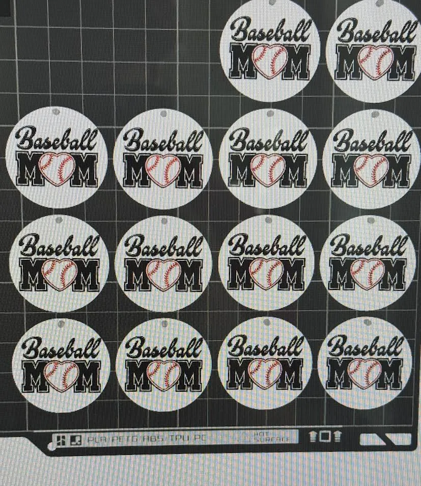 Baseball Mom Earrings view 2