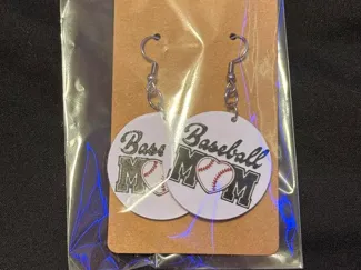 Baseball Mom Earrings